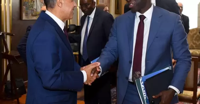 وزير الخارجية يبحث مع نائبي رئيس البنك الدولي ومؤسسة التمويل الدولية سبل تعزيز التعاون