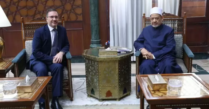 شيخ الأزهر يستقبل السفير البريطاني لبحث سبل تعزيز التعاون المشترك
