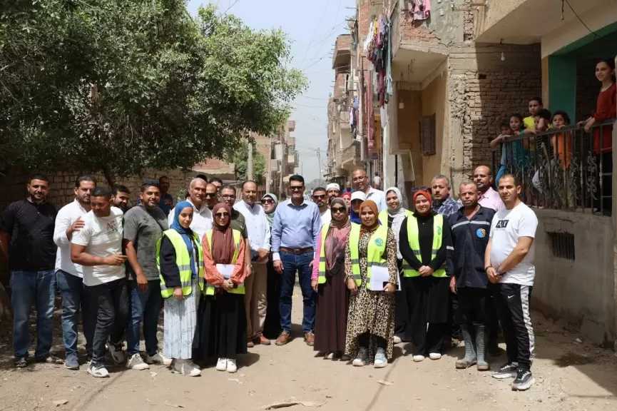 رئيس مياه القليوبية يتابع أعمال توصيل المياه بعزبة سَسَل بالخانكة استجابةً لمطالب المواطنين
