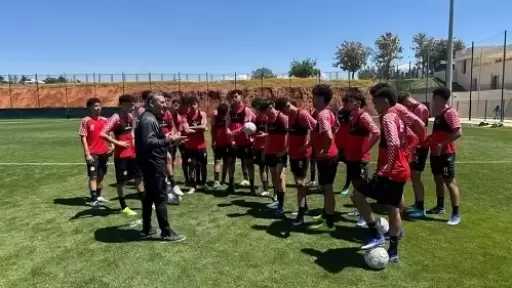 منتخب مصر الناشئين يختتم تدريباته اليوم لمواجهة المغرب في أمم إفريقيا