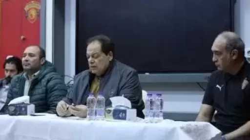رئيس سيراميكا للاعبين: لا أنتظر منكم غير تحقيق الفوز في لقاء الزمالك