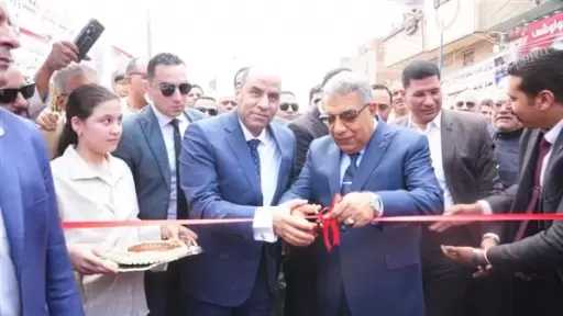 وزير العمل ومحافظ الدقهلية يفتتحان وحدة تدريب مهني متنقلة بقرية طيبة” بنبروه