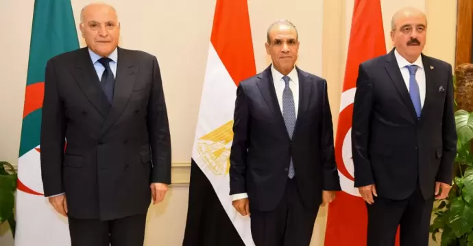 وزراء خارجية مصر وتونس والجزائر يؤكدون دعم الحل الليبي-الليبي ويطالبون بخروج القوات الأجنبية من ليبيا