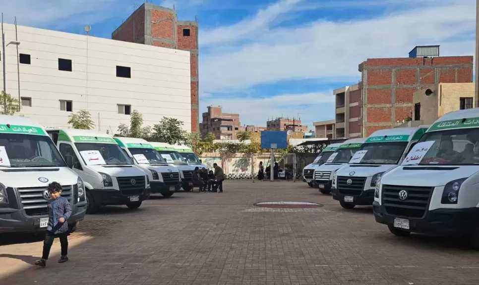 حزب الجبهة الوطنية يفتتح أكبر قافلة طبية مجانية بالغربية