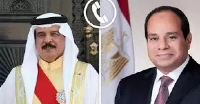 ملك البحرين يهنئ الرئيس السيسي هاتفيًا بمناسبة عيد الأضحى المبارك