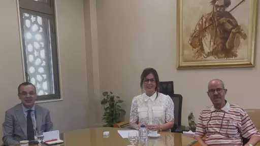 وزيرة الثقافة تستقبل المترجم الكبير سمير عبد ربه لبحث سبل الاستفادة من خبراته في دعم حركة الترجمة