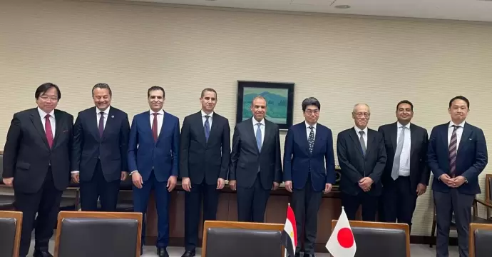 وزير الخارجية يلتقي محافظ البنك الياباني للتعاون الدولي