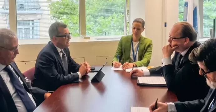 وزير التخطيط يبحث مع منظمة OECD إطلاق المرحلة الثانية من البرنامج القطري ونقل الخبرات الدولية لأفريقيا
