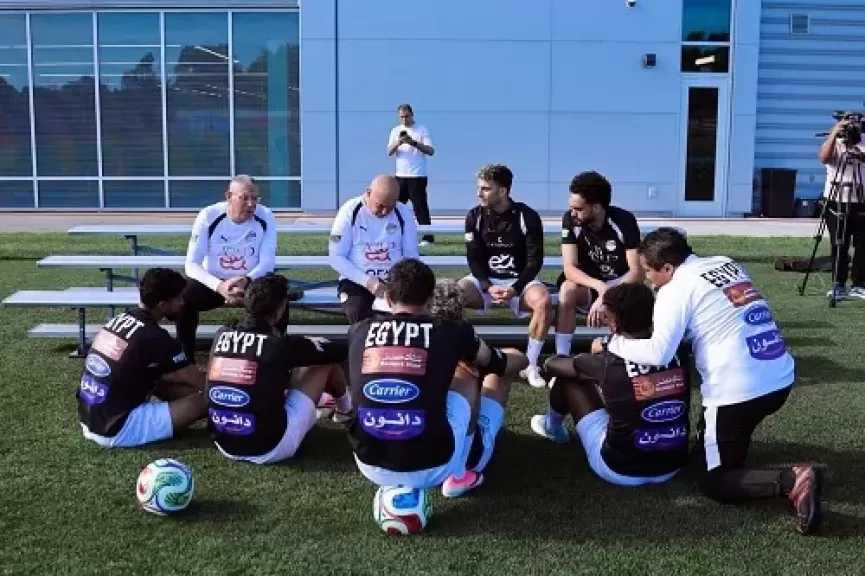 المنتخب الوطني يواصل تدريباته في أمريكا استعدادا لمواجهة البرازيل