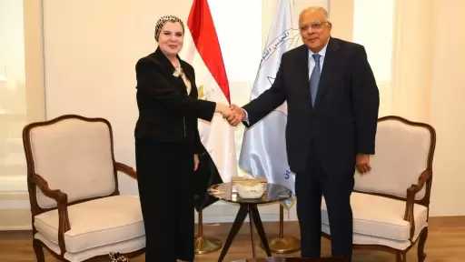 رئيس المجلس القومي لحقوق الإنسان ونائب رئيس النيابة الإدارية يبحثان تطوير آليات الشكاوى والتظلمات
