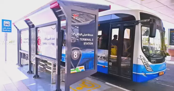 لتسهيل حركة الركاب.. الانتهاء من تطوير وتحديث محطات الشاتل باص بمطار القاهرة الدولي