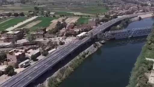 فيديو|| كوبري أعلى مزلقان أبو شوشة بمحافظة قنا.. مشروع تنموي حيوي