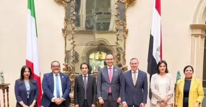 السفير بسام راضي يستقبل رئيس هيئة الرعاية الصحية خلال زيارته روما لبحث فرص التعاون مع إيطاليا