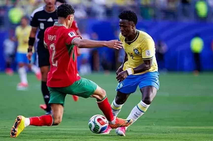 فينيسيوس أفضل لاعب في مباراة المغرب والبرازيل بكأس العالم
