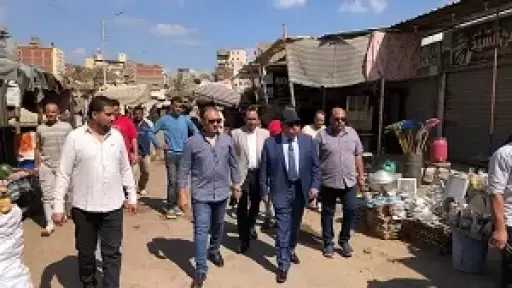 محافظ الدقهلية يوجه برفع الإشغالات التي تعوق حركة المرور والسير بسوق جديلة في المنصورة