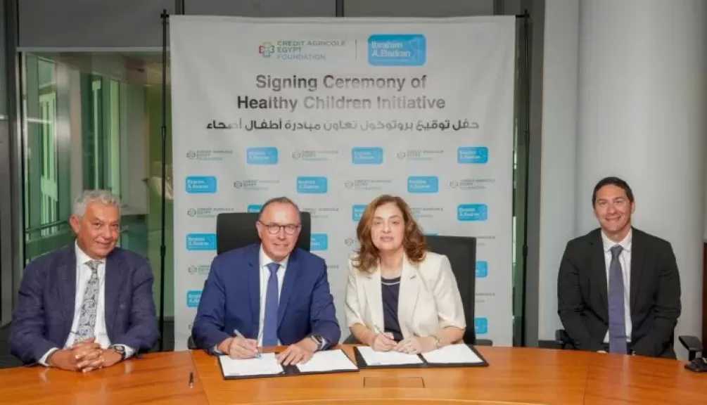 مؤسسة كريدي أجريكول مصر للتنمية ومؤسسة إبراهيم أ. بدران تعلنان تجديد شراكتهما لدعم أطفال دور الرعاية
