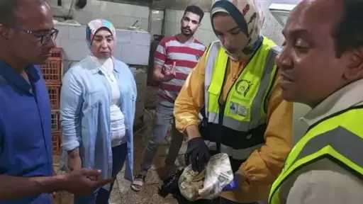 ضبط أغذية فاسدة في حملة لسلامة الغذاء بالخصوص