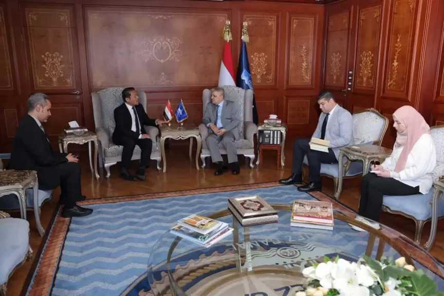 الفريق أسامة ربيع: ”قناة السويس تمتلك منظومة مُتكاملة من الخدمات الملاحية والبحرية”