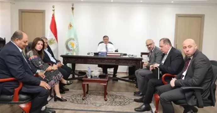 وزير الزراعة يستقبل ممثلي شركة ”بيتي” احدى شركات المراعي