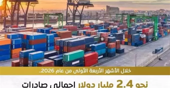 إعلام الوزراء: صادرات مصر الغذائية ترتفع إلى 2.4 مليار دولار في 4 أشهر