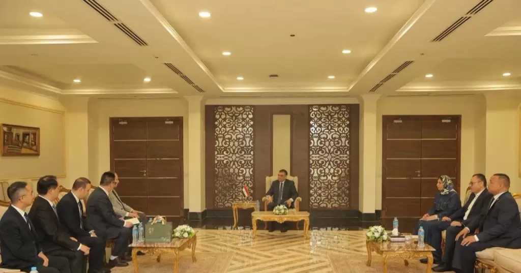 الدكتور هشام ستيت يستقبل وفد شركة XGY الصينية