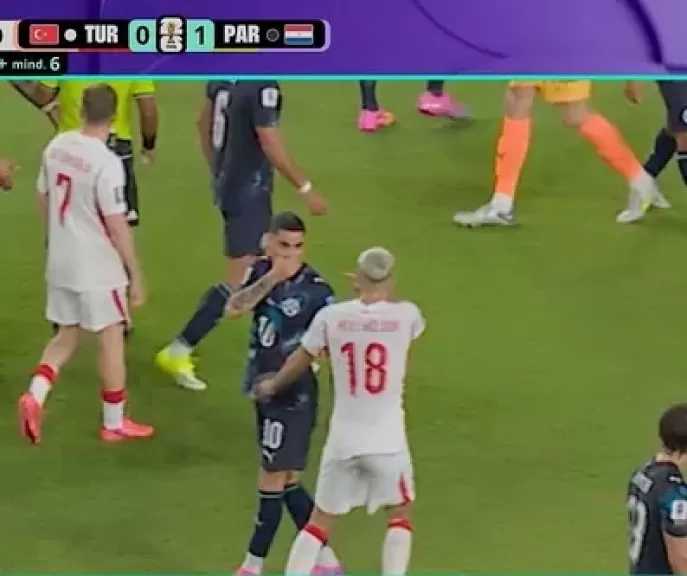 لأول مرة في المونديال.. قانون جديد يتسبب في طرد لاعب باراجواي