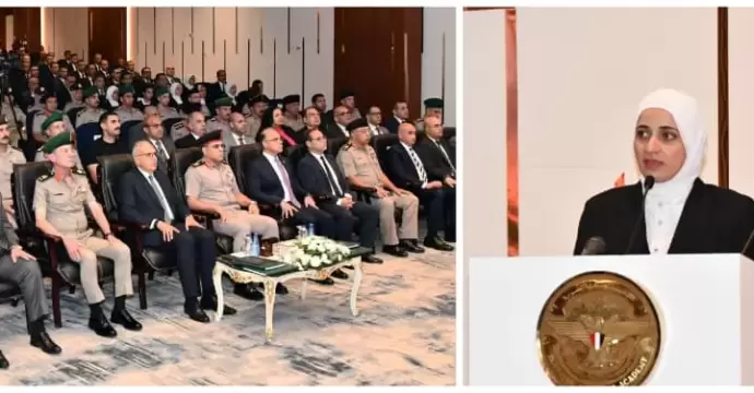 الأكاديمية العسكرية المصرية تحتفل بتخريج المرشحين للتعيين بعدد من الوزارات