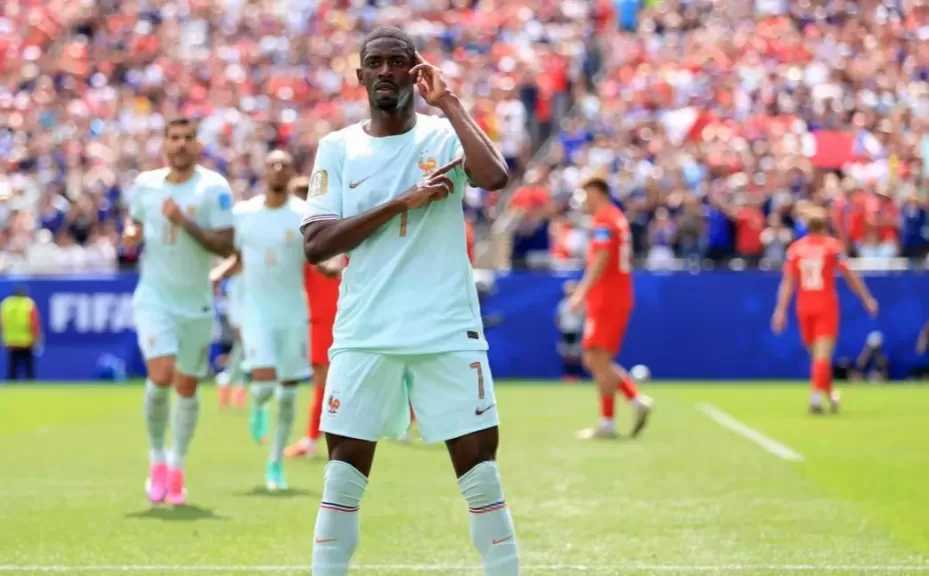 ثلاثية ديمبيلي في النرويج تضعه في سجل تاريخ كأس العالم