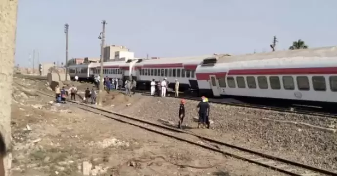 سكك حديد مصر: لا إصابات في حادث خروج عربات قطار 919 عن القضبان بكفر الزيات