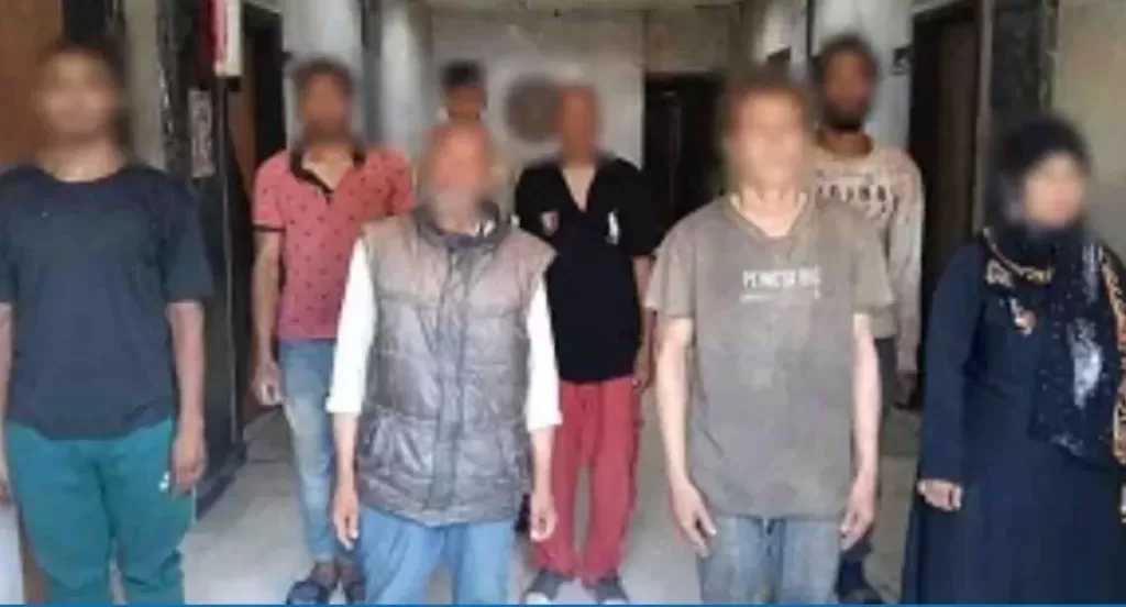 القبض على 10 متهمين باستغلال الأطفال في أعمال التسول بالجيزة