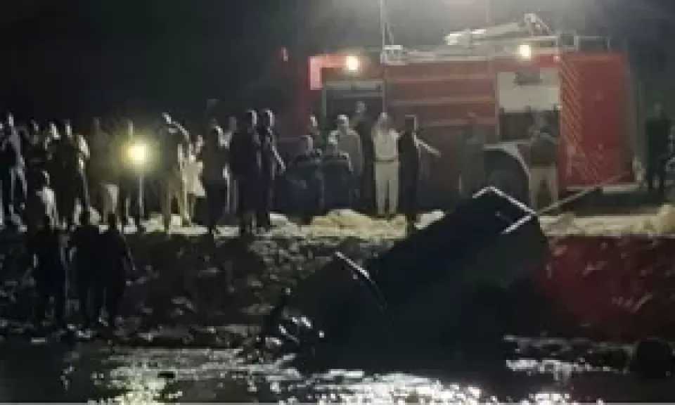 التحريات في مصرع سائق بترعة المريوطية: اختلال عجلة القيادة سبب انقلاب السيارة