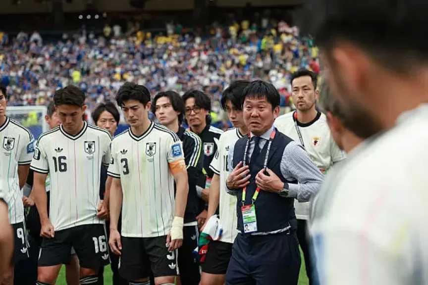 مدرب اليابان: نشعر بمرارة الخروج من المونديال وسنبني منتخبًا أقوى