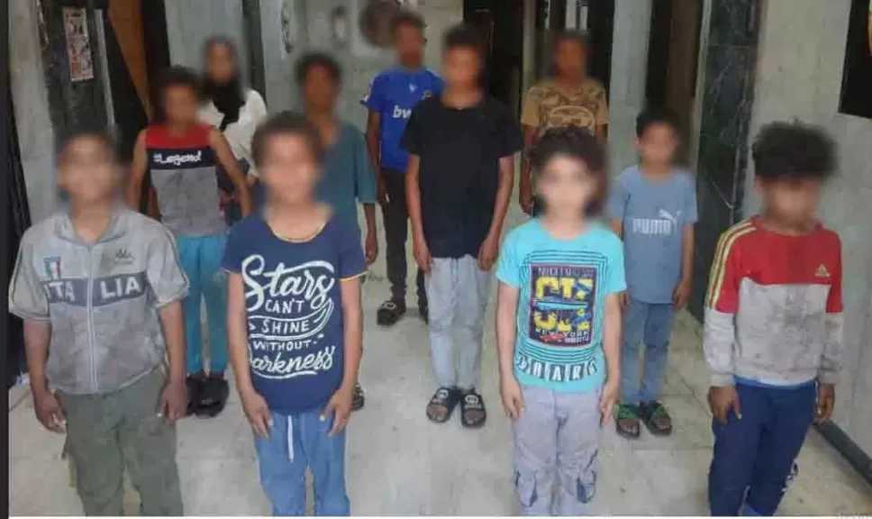 ضبط 8 متهمين باستغلال 12 طفلا للتسول في القاهرة