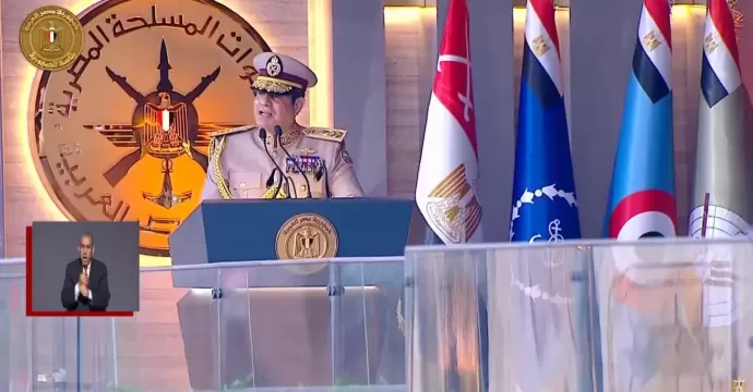 «نعمل بكل ما أوتينا من قوة».. أبرز ما جاء بكلمة الرئيس السيسي في افتتاح مقر القيادة الإستراتيجية