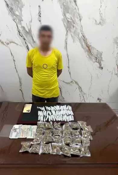 ضبط شخص يروج لبيع المخدرات عبر مواقع التواصل الاجتماعي في الدقهلية