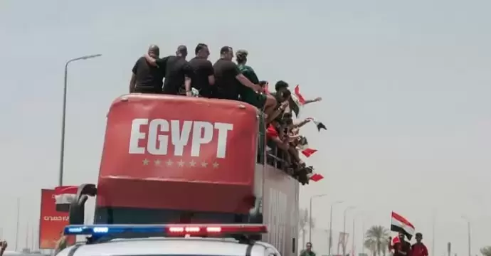 لاعبو منتخب مصر للرئيس السيسي: سنبذل قصارى جهدنا للبناء على إنجاز كأس العالم