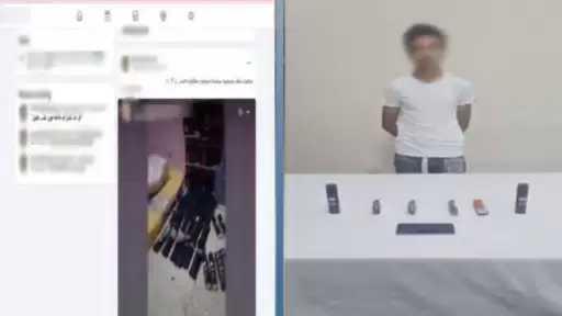 ضبط شخص يروج لبيع الأسلحة البيضاء على مواقع التواصل الاجتماعي بالجيزة