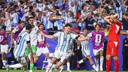 الأرجنتين تفوز على سويسرا وتتأهل لنصف نهائي كأس العالم