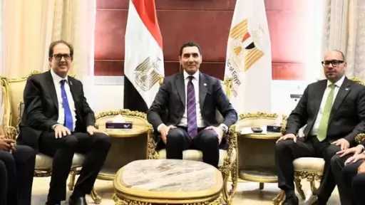 وزير الشباب والرياضة يبحث مع رئيس ”الأنوكا” ورئيس اللجنة الأولمبية المصرية زيادة عدد الألعاب بدورة الألعاب الأفريقية المؤهلة لأولمبياد لوس أنجلوس 2028