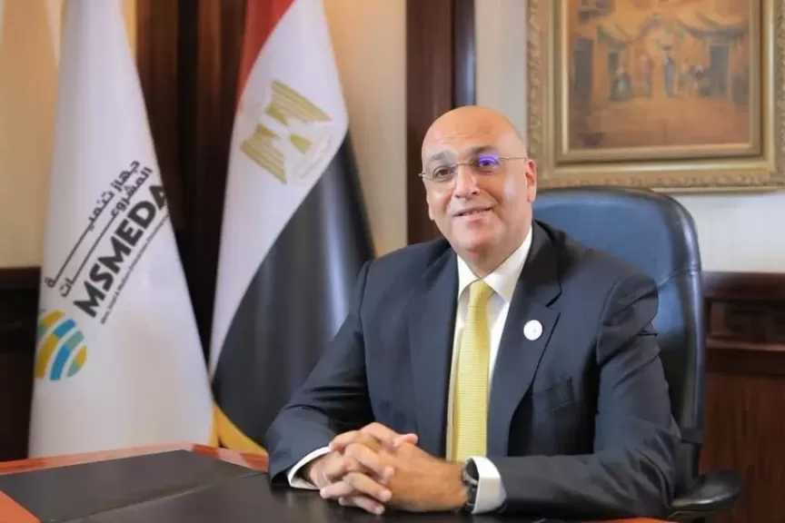 باسل رحمي يوجه الشكر للقيادة السياسية على الاهتمام والدعم الذي حصل عليه جهاز تنمية المشروعات أثناء توليه الرئاسة التنفيذية للجهاز