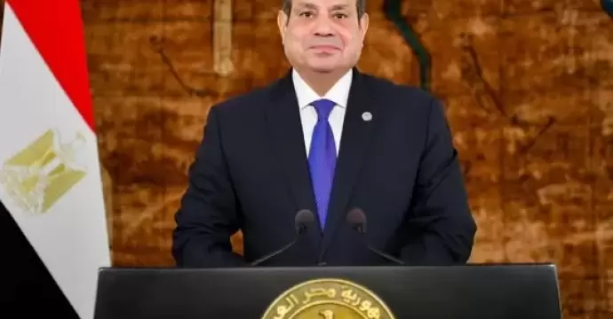 الرئيس السيسي: مصر تقوم بجهود حثيثة للحفاظ على الاستقرار الإقليمي وخفض التوتر والتصعيد الراهن