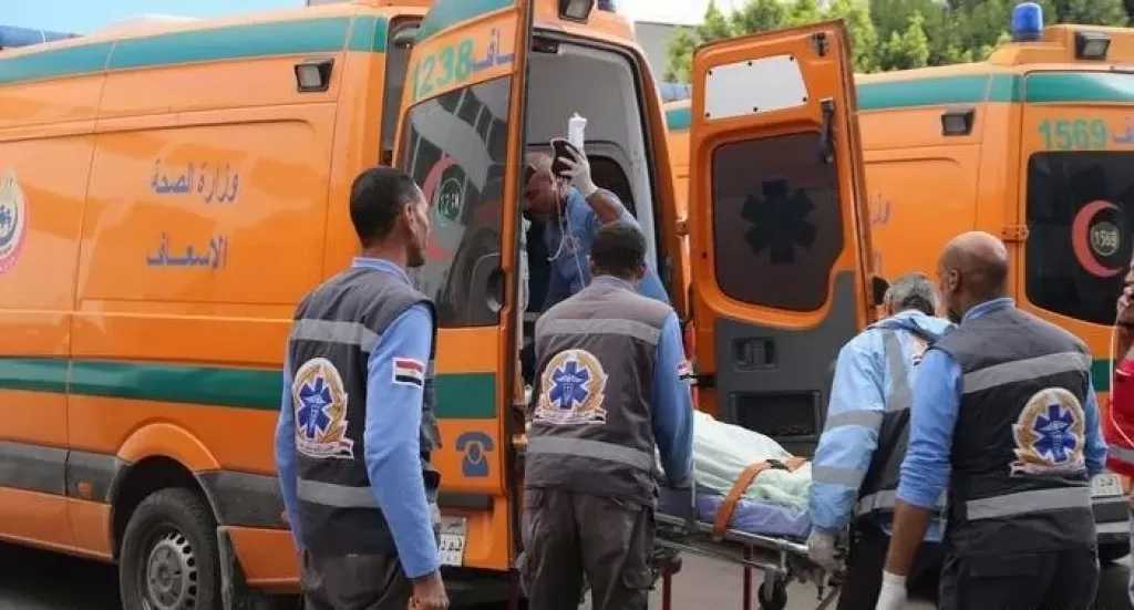 إصابة 8 أشخاص في حادث تصادم بالغربية