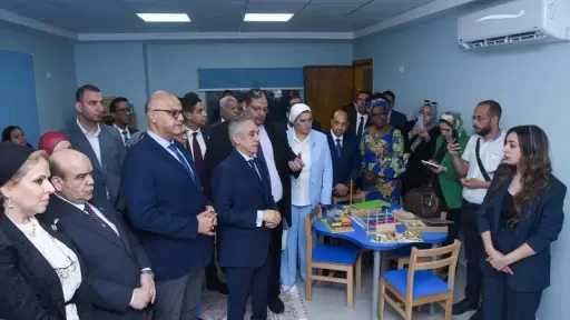 رئيسة قومي الطفولة والأمومة تشهد افتتاح محكمة الطفل بمحكمة شرق الإسكندرية