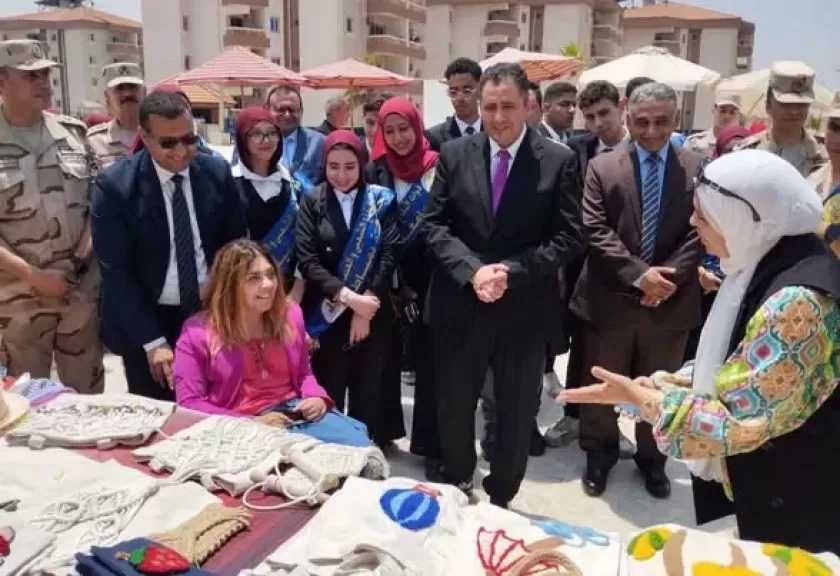 د.حسام الدين فوزي يؤكد حرص الدولة على فتح آفاق عديدة للتسويق لمهاراتهم ومنتجاتهم وتحقيق التمكين الاقتصادي لهم