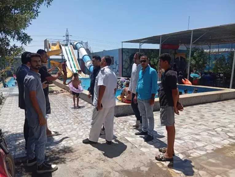 حملة بيئية على حمامات السباحة بعدد من أندية الفيوم
