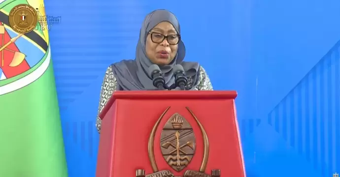 رئيسة تنزانيا: نعمل على زيادة العلاقات التجارية والاستثمارات المشتركة مع مصر