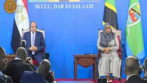 الرئيس السيسى يوجه بتكثيف نقل الخبرات المصرية لبناء وتطوير قدرات الكوادر الوطنية في تنزانيا