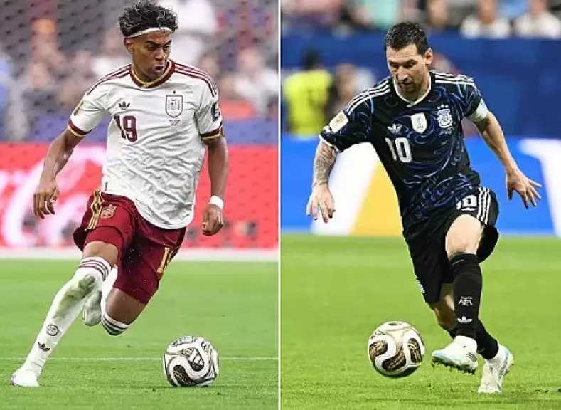 «الملك يتحدى وريثه» ميسي ويامال وجها لوجه في قمة الأرجنتين وإسبانيا بنهائي كأس العالم