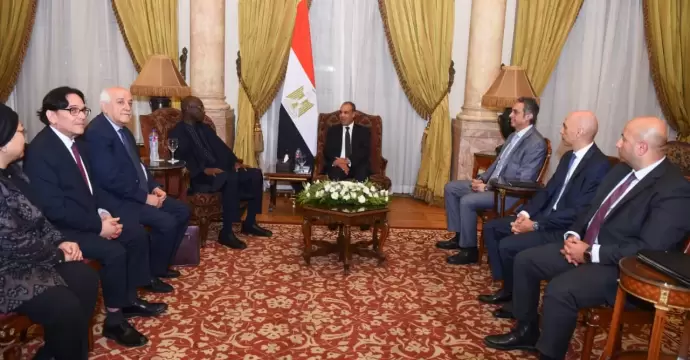 وزير الخارجية يستقبل وفد لجنة الأمم المتحدة المعنية بممارسة الشعب الفلسطيني لحقوقه