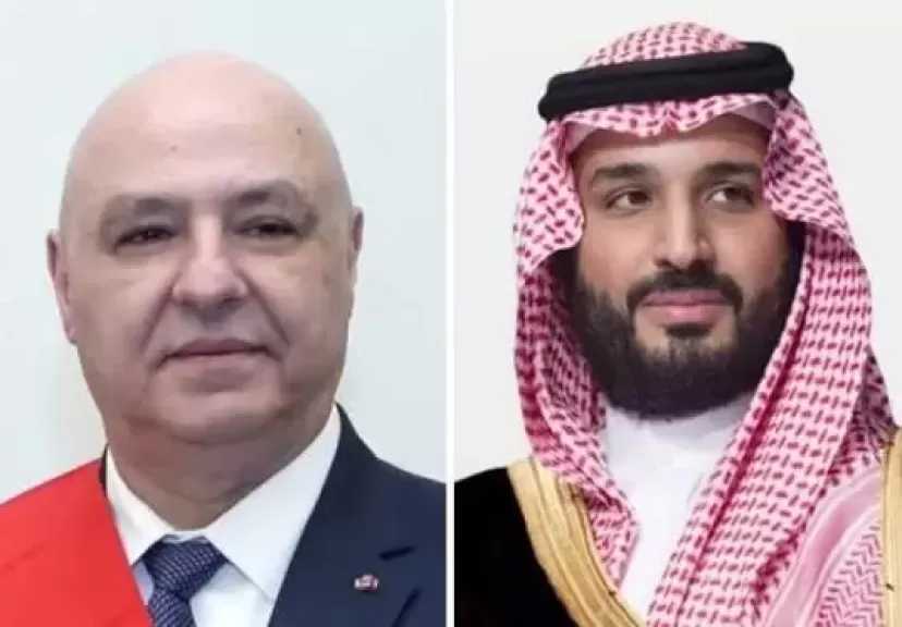 رئيس لبنان وولي عهد السعودية يبحثان التطورات على الساحتين اللبنانية والإقليمية